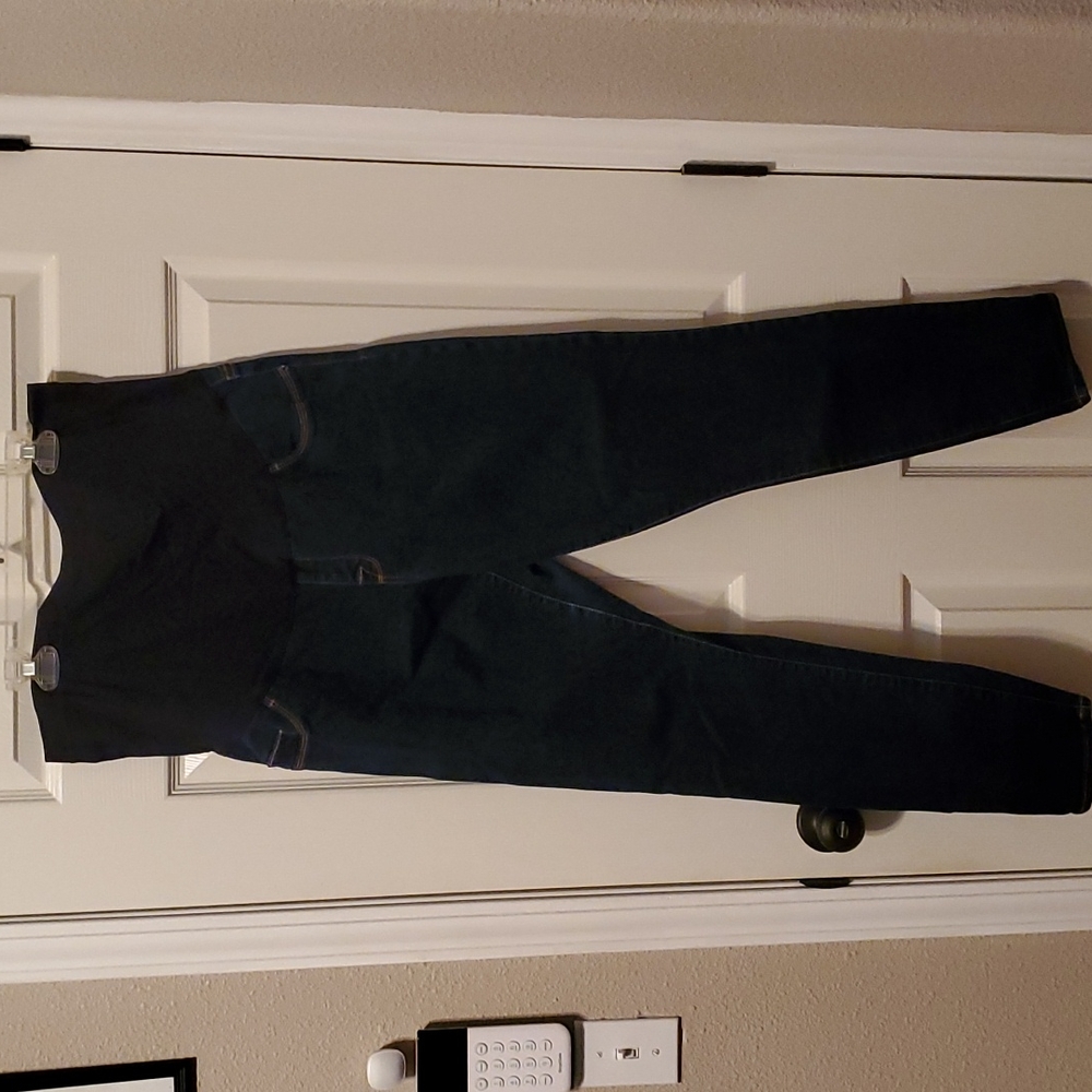 Maternity Jeggings size large please read info